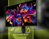 MSI MAG Gaming Monitor showcasing the vibrant colors and high performance of Samsung Display's QD-OLED technology.